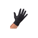Handschoen nitril zwart ongepoederd XL a100