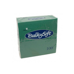 Bulkysoft 2lgs servet 40x40cm groen 20x100st