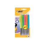 Bic balpen M10 Colors. blister 8+2 gratis