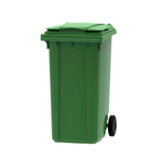 Mini container 240 ltr groen