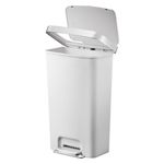 Hana pedaalemmer 45 liter EKO wit