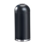 Afvalbak open top zwart 55 liter