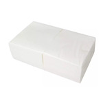 Servetten wit 2 laags 24 x 24 cm 1/4 vouw 8 x 250 stuks
