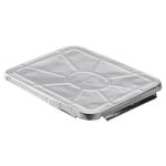 Deksel aluminium 229 x 2 x 180 mm CR100G/HS