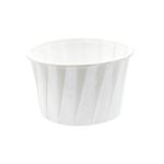 Sausbakje papier wit 35 ml