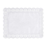 Taartrand rechthoek papier 40 x 30 cm