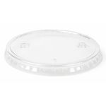 Deksel aPET 7 cm voor sausbakje 180 ml