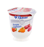 Bauer roomyoghurt vruchten 150 gr