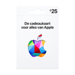 Apple giftcard 25 euro a10
