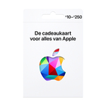 Apple giftcard 10-250 euro a10