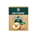 Delverde melba toast rond 100 gr