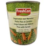 Freshcan doperwten & wortelen extra fijn blik 800 gr