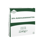 Mekkafood rundvleeskroketten 20% 80 gr halal