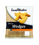 LambWeston wedges skin on 2.5 kg W12