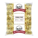 Mccain crinkle fries zak 2.5 kg