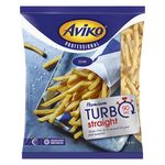 Aviko premium turbo straight frites 9.5mm  2.5 kg