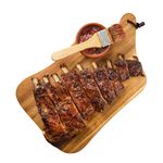 Klassiek spareribs smokey bbq sousvide gegaard 6 kg
