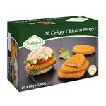 Mekkafood crispy chicken burger 90 gr