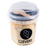 Clevers vanille karanelzeezout ijs 200ml. a12