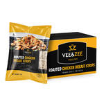 Vee&zee roasted chicken breast strips 10 mm 1 kg
